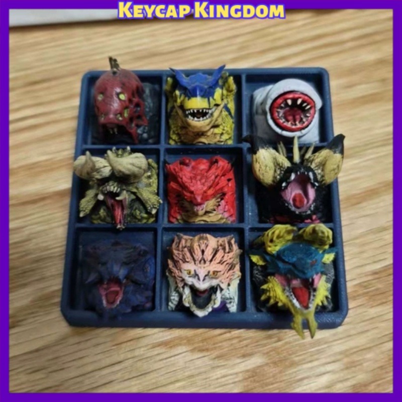 3D Printing App - Monster Hunter Dragon Resin Custom Keycaps