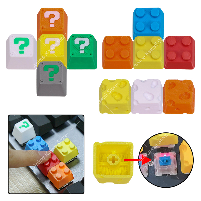 3D Printing Questions - Cartoon Question Mark Cheese Personalized Design