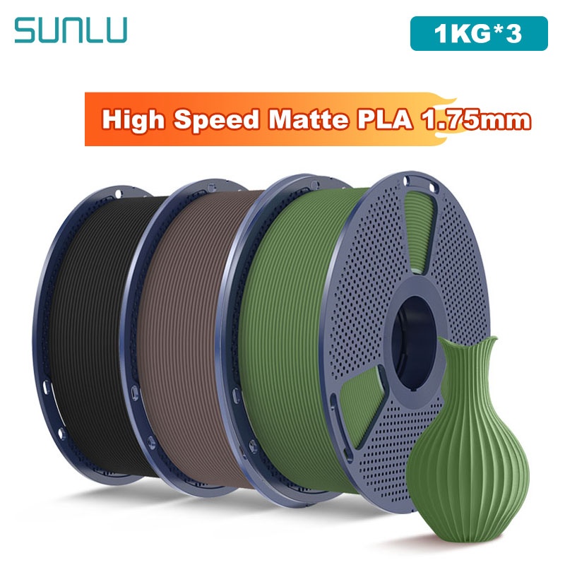 Pla Filament 1.75Mm - SUNLU 3KG High Speed Matte PLA