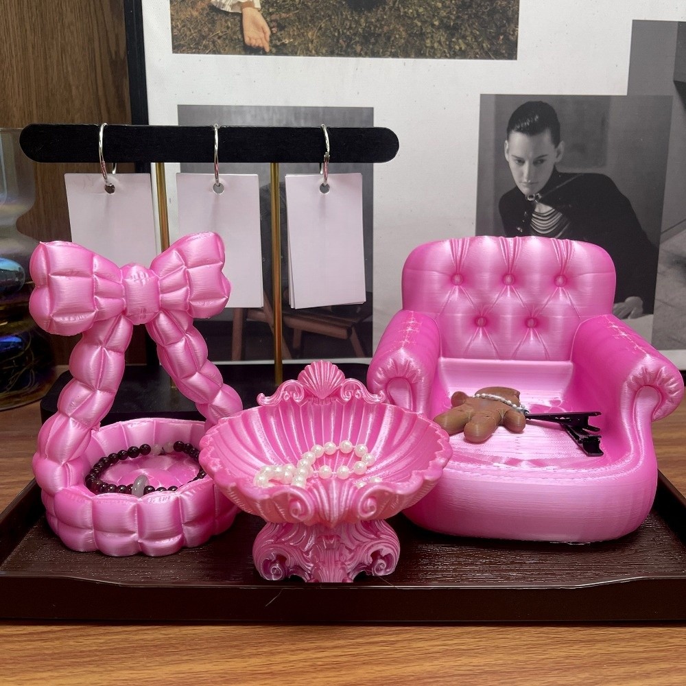 3D Printing Ring Holder - Elegant Bow 3D Printed Jewelry Tray