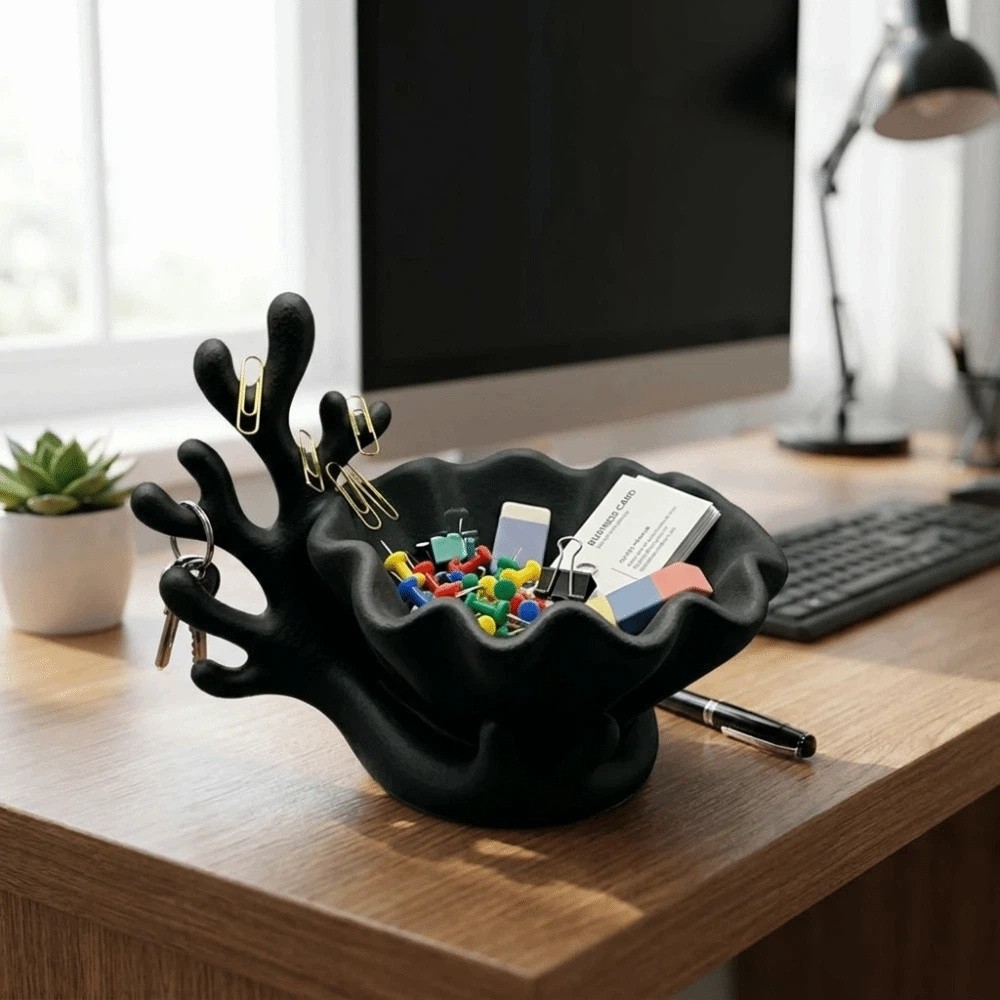 3D Printing Ring Holder - 3D Printed Jewelry Storage Tray Coral