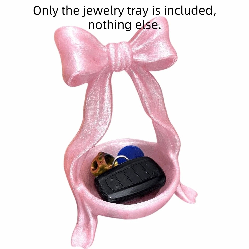 3D Printing Ring Holder - Elegant 3D Printed Jewelry Tray Sweet