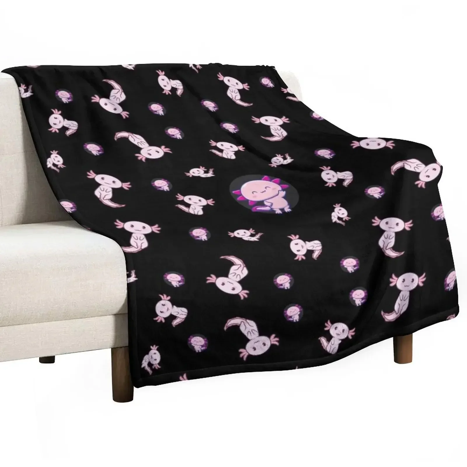 3D Printing Questions - i axolotl questions Throw Blanket Soft