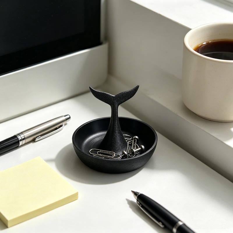 3D Printing Ring Holder - 3D Printed Whale Tail Jewelry Tray
