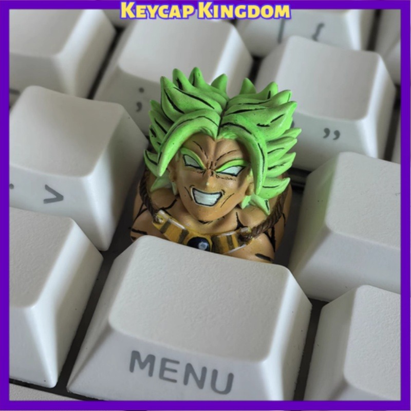 3D Printing Keycaps - Anime Keycaps Broly Themed Mechanical Keyboard