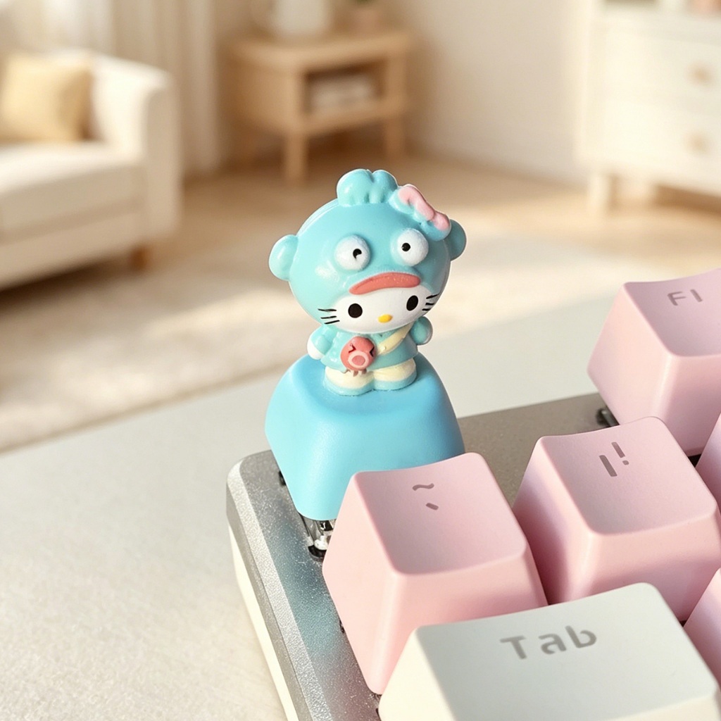Kawaii Sanrios Keycaps Cute 3D - 3D Printing Keycaps 评论和价格