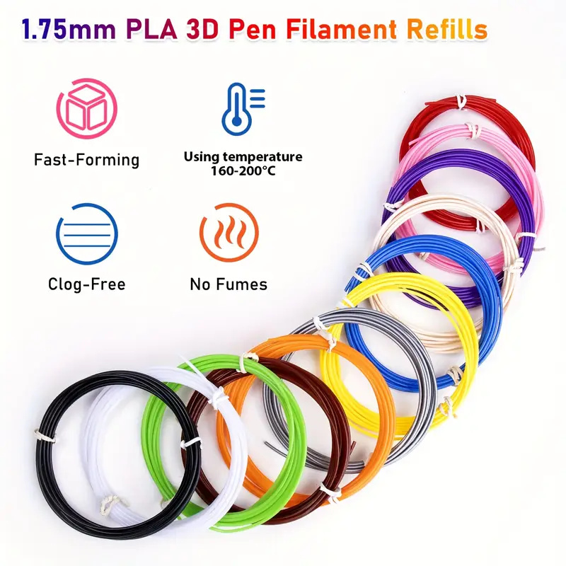 40/32/30 Colors PLA Filament f - Pla Filament 1.75Mm 评论和价格