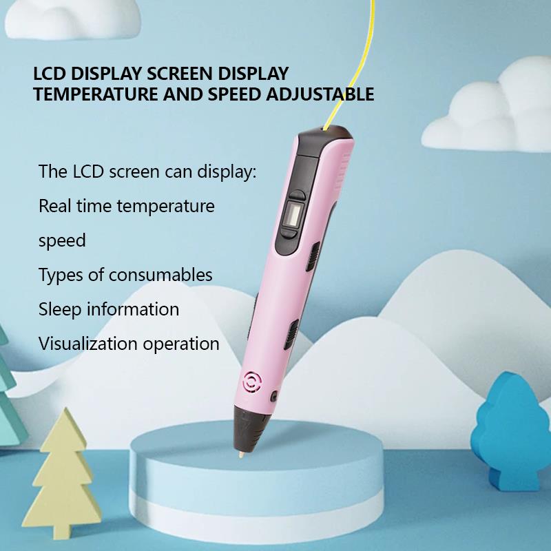 3D Printing Pen Kids with LCD  - Pla Filament 1.75Mm 评论和价格