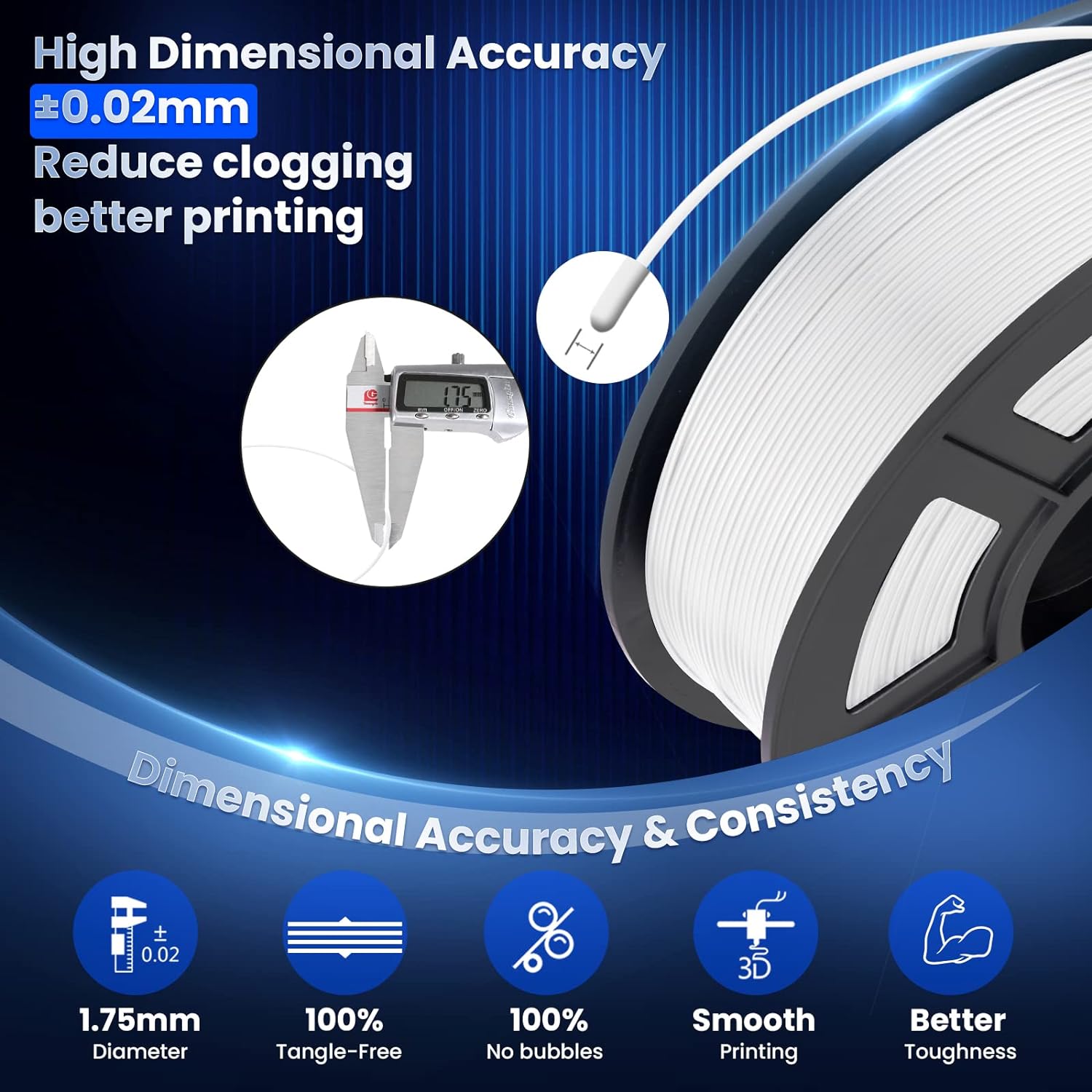 JAYO 3D PETG/PLA/PLA PLUS Prin - Pla Filament 1.75Mm 评论和价格