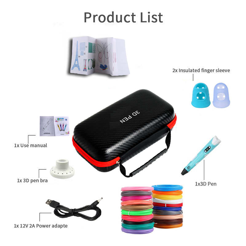 3D Pen With LCD Screen Compati - 3D Printing Pdf 评论和价格