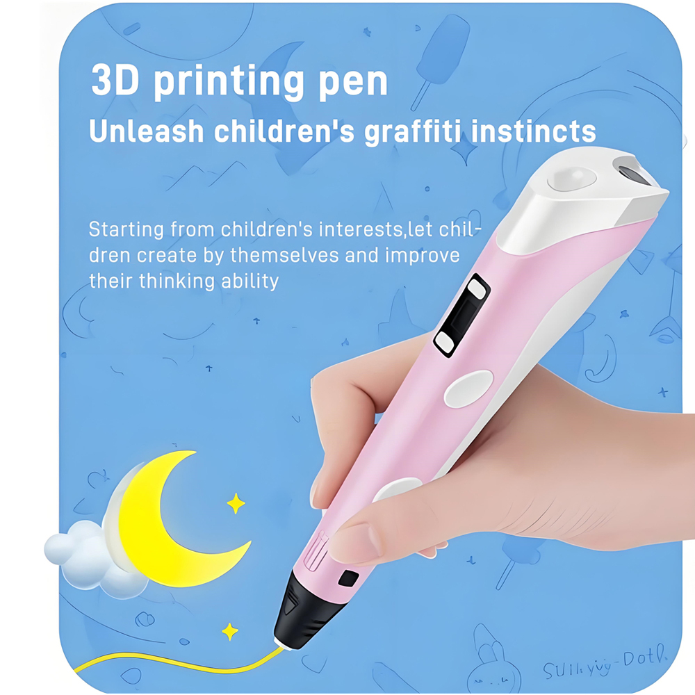 3D Pen With LCD Screen Compati - 3D Printing Pdf 评论和价格