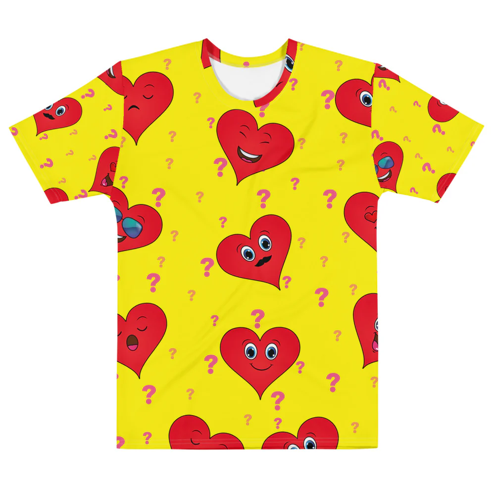 Colorful Heart Question Mark 3 - 3D Printing Questions 评论和价格