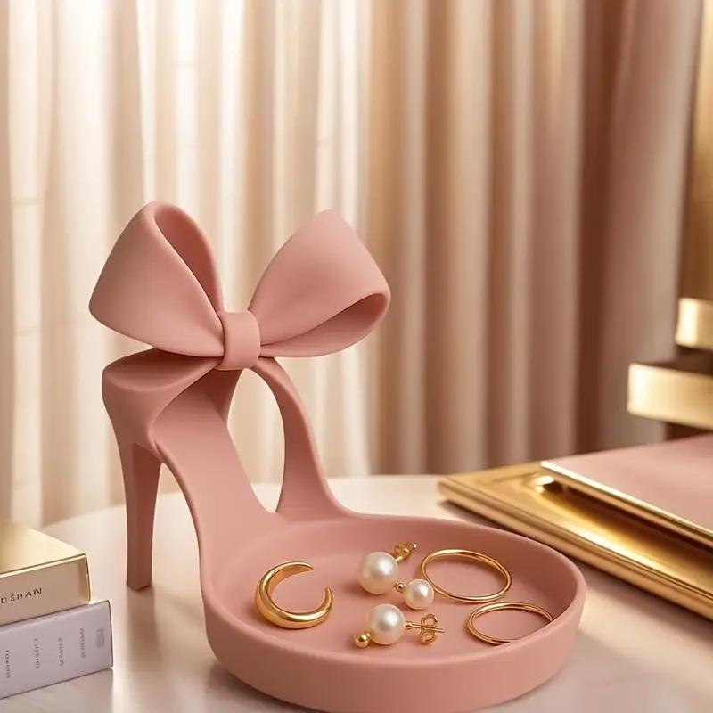 3D Printed High Heel Jewelry H - 3D Printing Ring Holder 评论和价格
