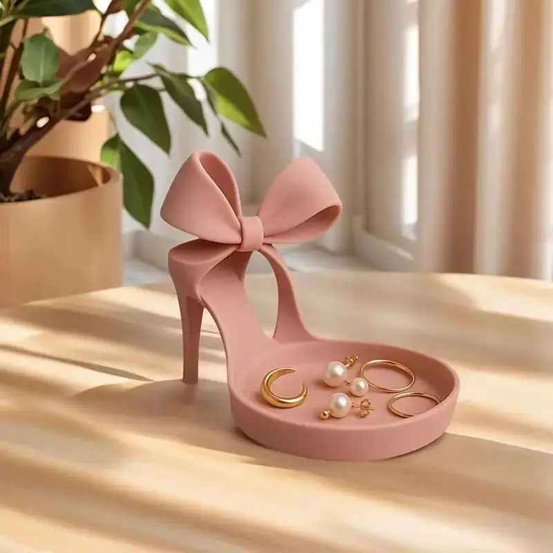3D Printed High Heel Jewelry H - 3D Printing Ring Holder 评论和价格