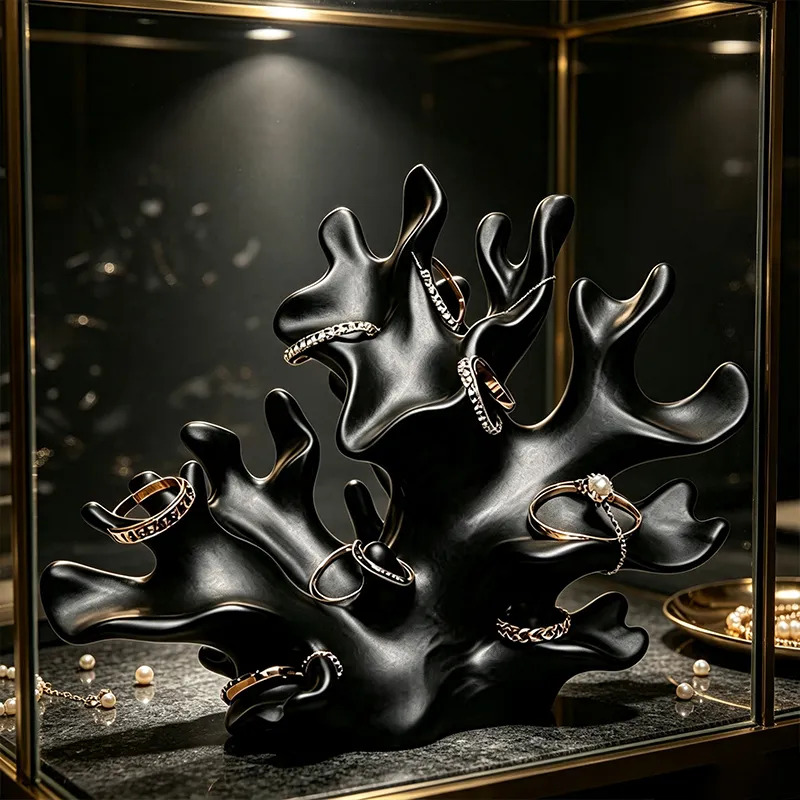 3D Printed Coral Branch Jewelr - 3D Printing Ring Holder 评论和价格