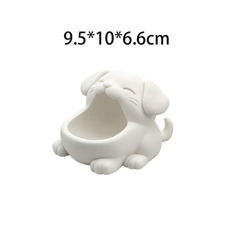 3D Printed Open-Mouth Dog Figu - 3D Printing Ring Holder 评论和价格