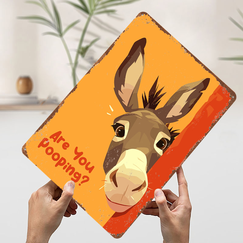 Funny Donkey Cartoon With Ques - 3D Printing Questions 评论和价格