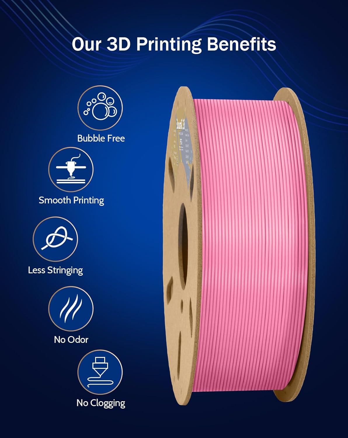 TPU pink  3D Printer Filament  - Pla Filament 1.75Mm 评论和价格