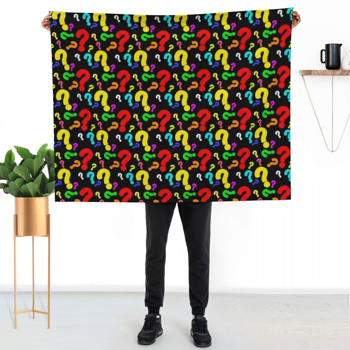 Colorful Question Mark Pattern - 3D Printing Questions 评论和价格