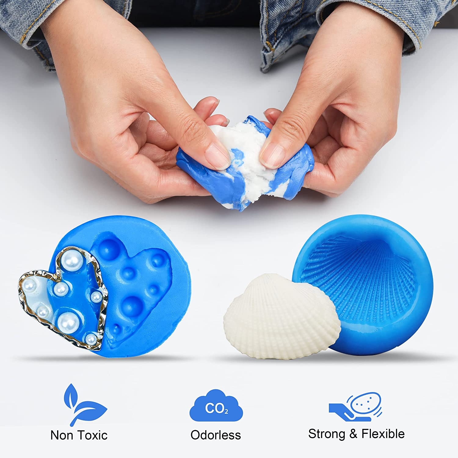 Silicone Mold Making Kit for R - 3D Print Isopropyl Alcohol 评论和价格