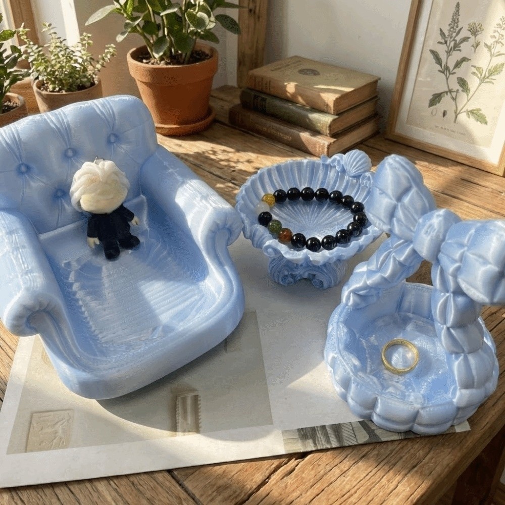 Elegant Bow 3D Printed Jewelry - 3D Printing Ring Holder 评论和价格