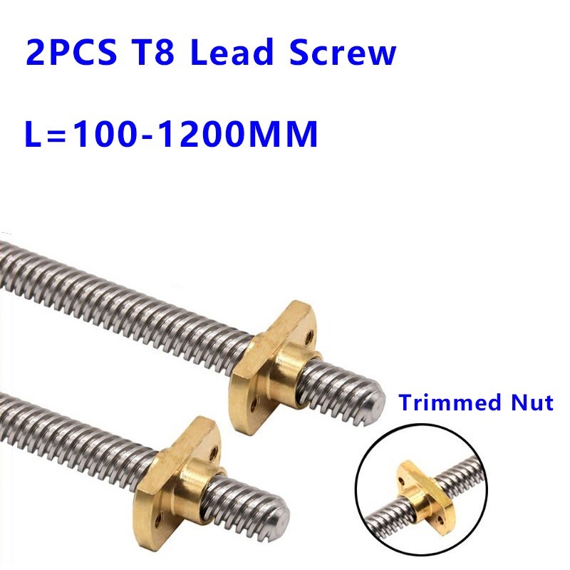 T8 T-type Trapezoidal Lead Scr - Lead Screw Stepper 评论和价格