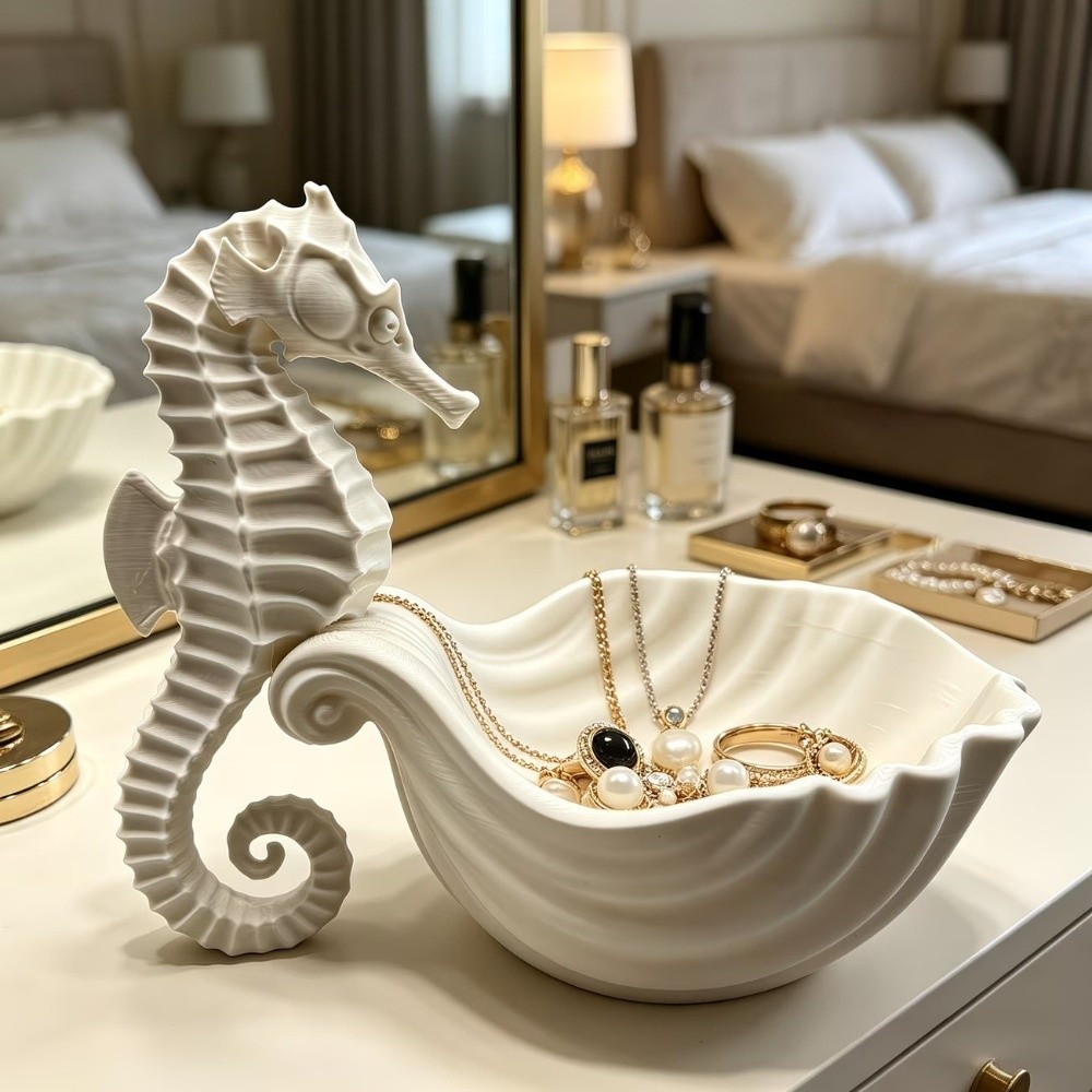 3D Printed Seahorse-Shaped Sto - 3D Printing Ring Holder 评论和价格