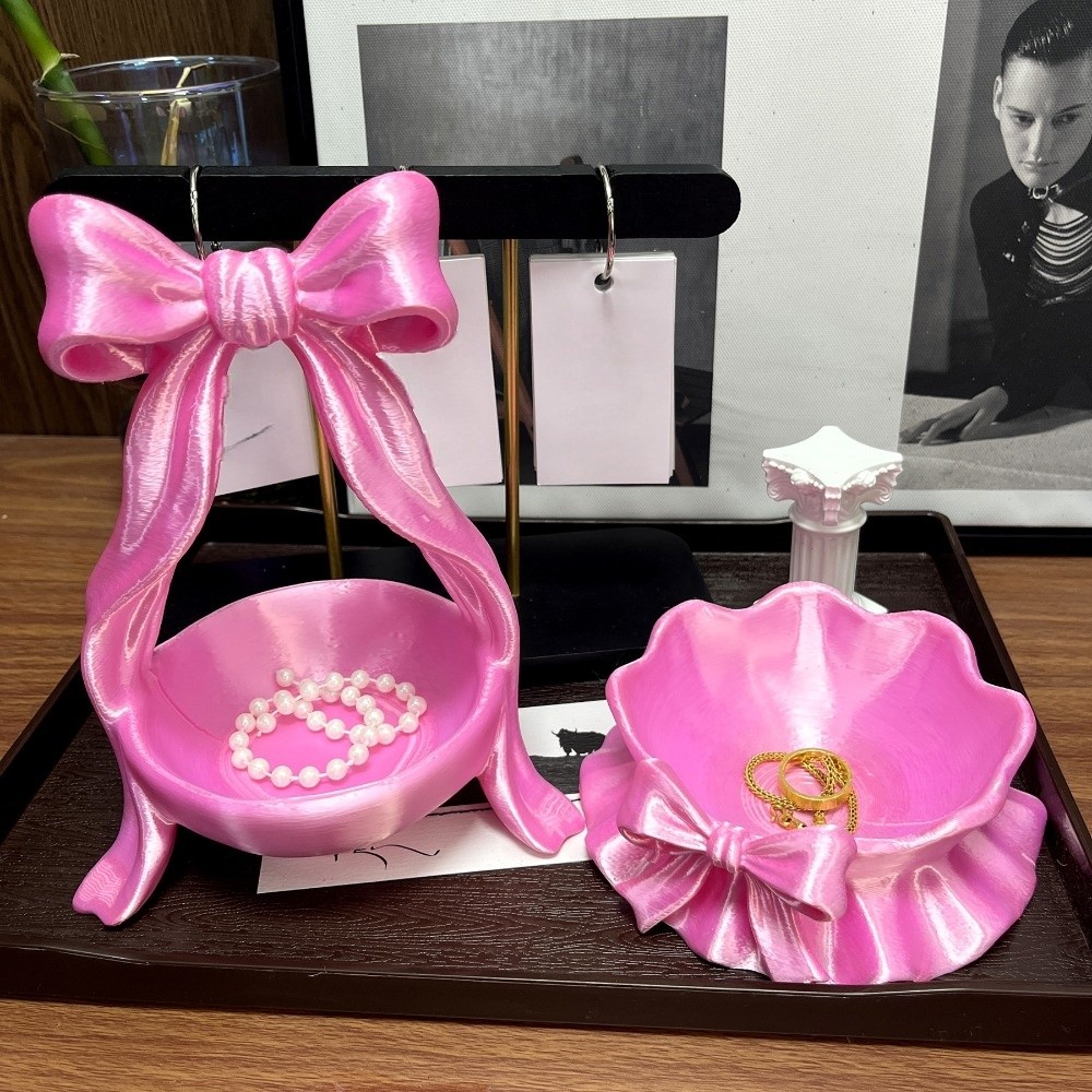 Elegant 3D Printed Jewelry Tra - 3D Printing Ring Holder 评论和价格
