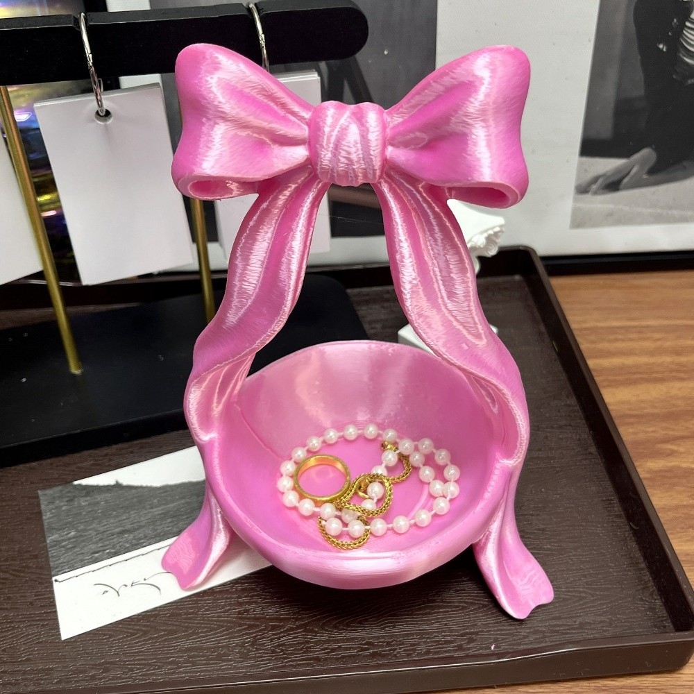 Elegant 3D Printed Jewelry Tra - 3D Printing Ring Holder 评论和价格