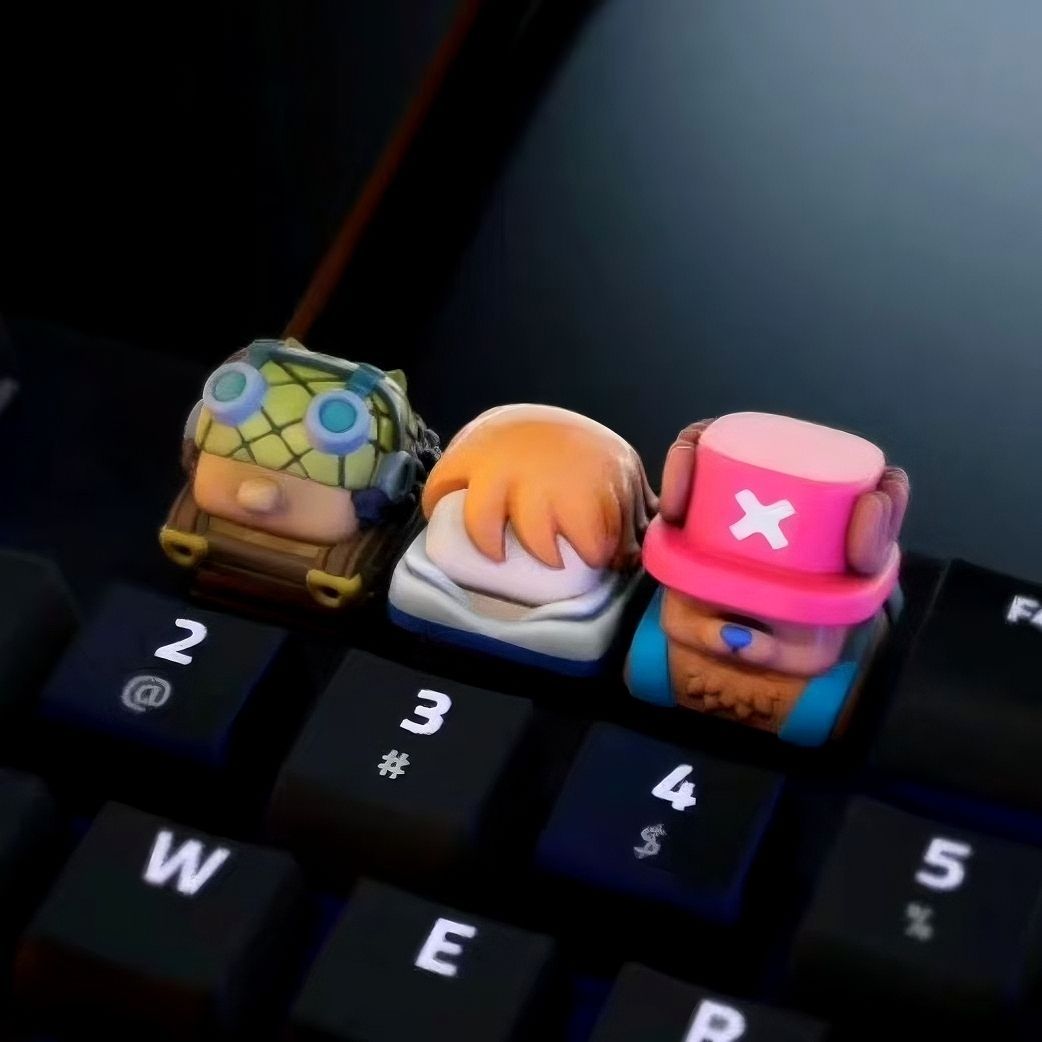One Piece Chopper Nami anime c - 3D Printing Keycaps 评论和价格