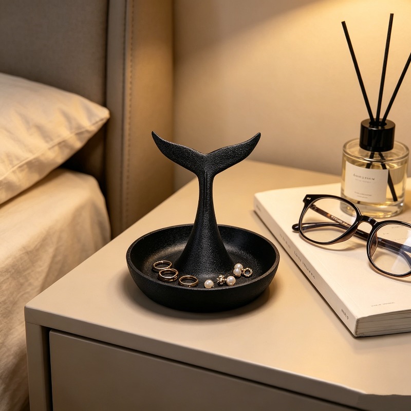 3D Printed Whale Tail Jewelry  - 3D Printing Ring Holder 评论和价格